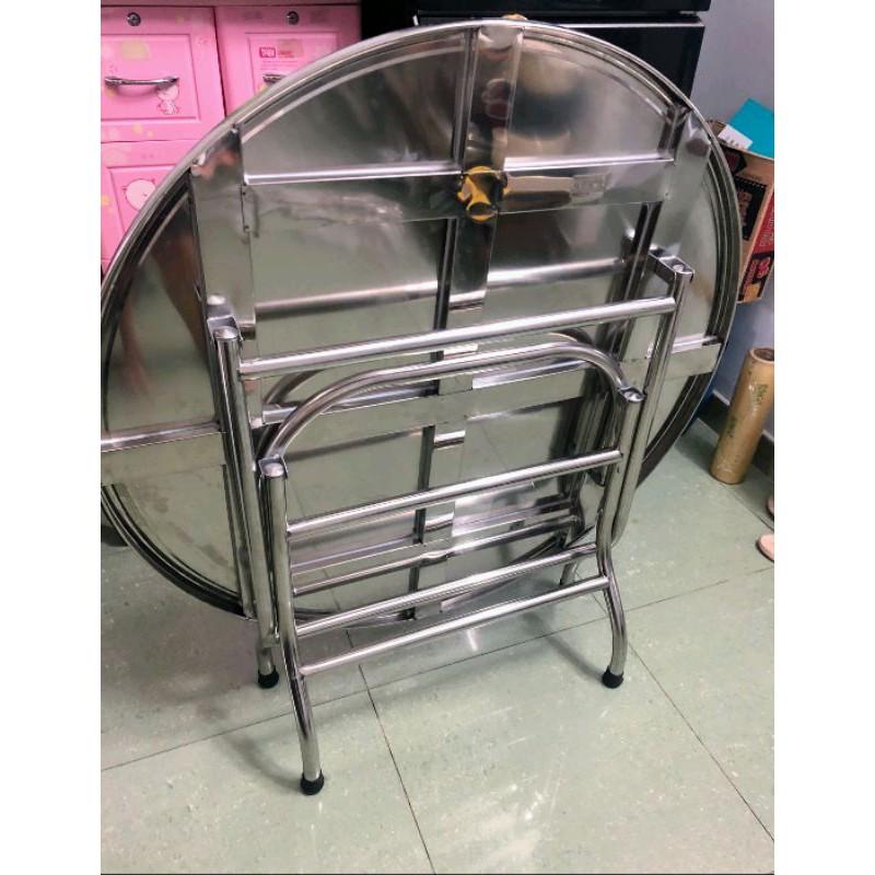 ( Hàng Chất Lượng) Bàn tròn 1M2 inox 100