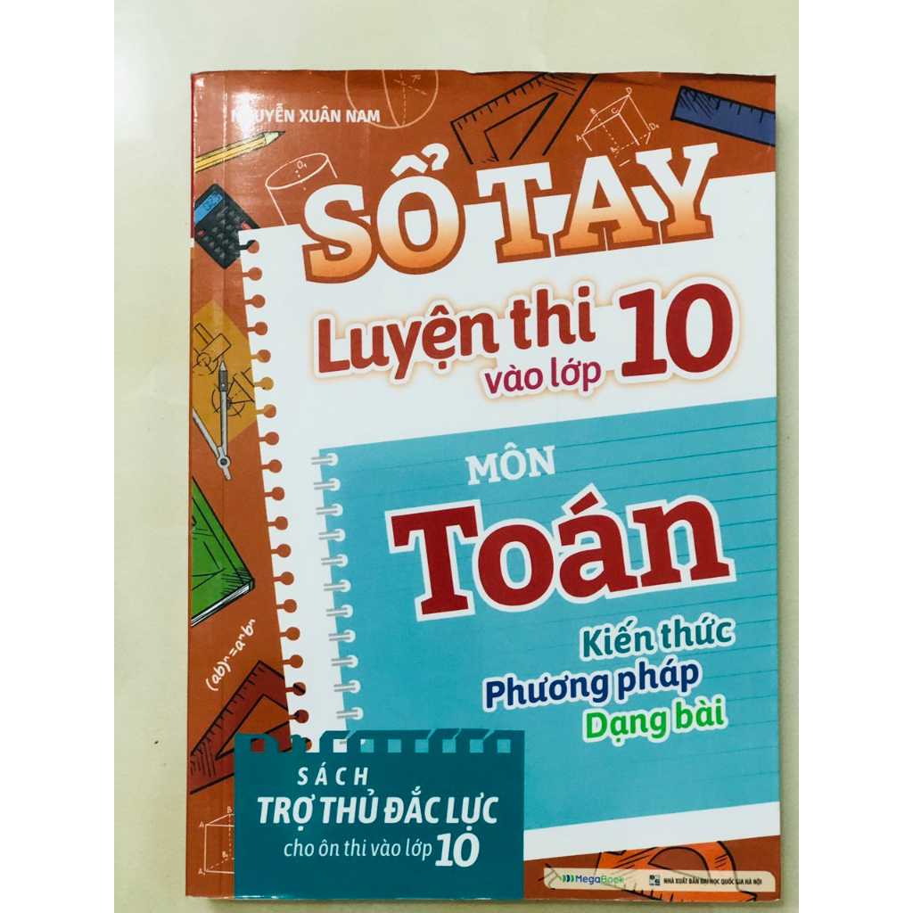 Sách - Sổ tay Luyện thi vào lớp 10 môn Toán (MG)