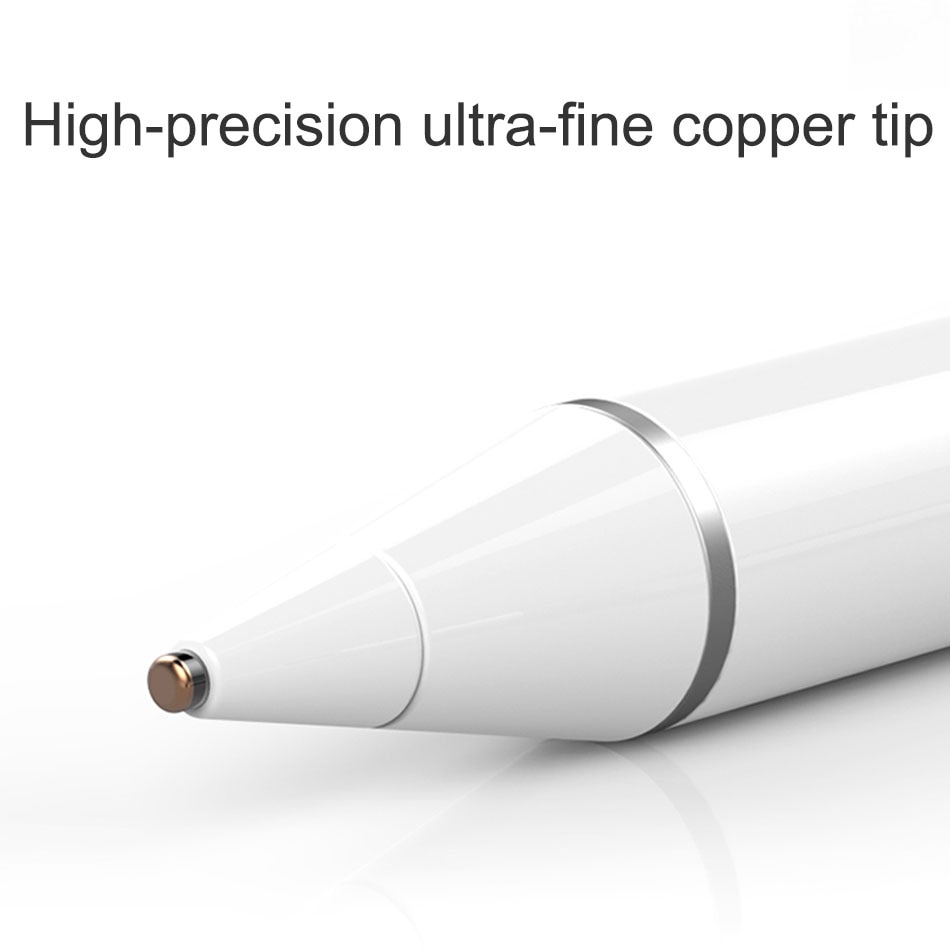Bút cảm ứng stylus thông minh hiệu WIWU Pencil Magic Gen 2 dùng như Apple Pencil cho màn hình cảm ứng iPad / iPhone / Samsung Xiaomi Huawei Oppo Sony LG Đính kèm túi đựng bút - Hàng nhập khẩ