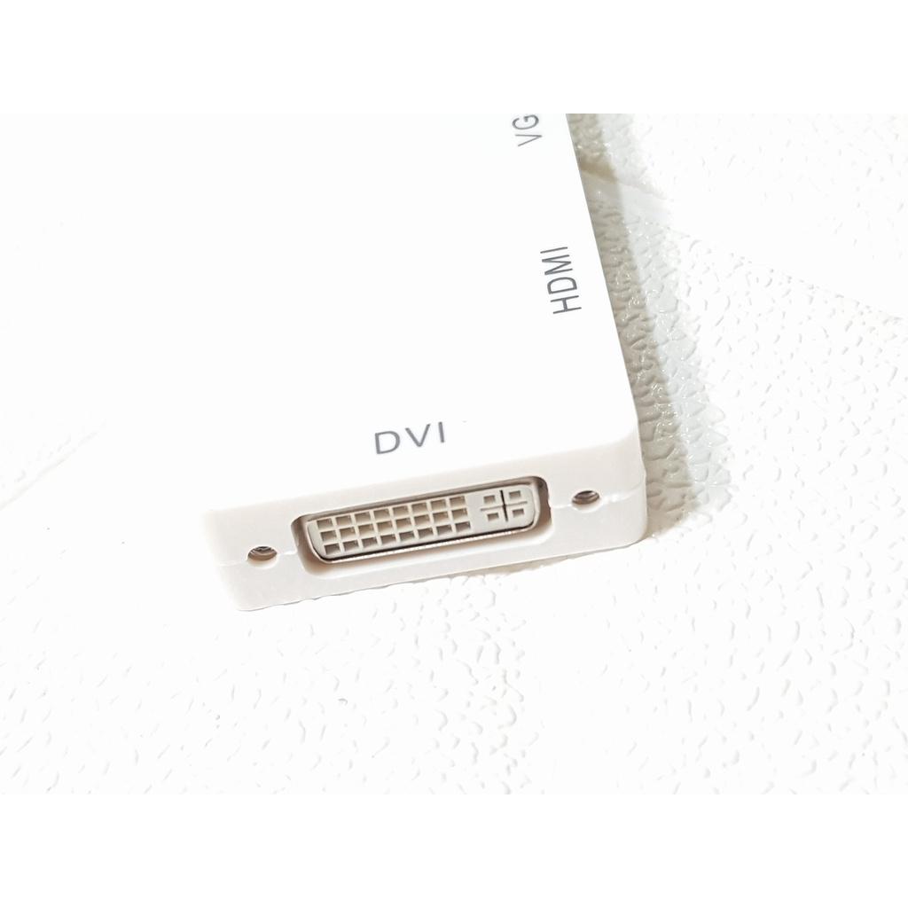 Cáp chuyển Mini Displayport ra HDMi/ VGA/ DVi - MDVT24 cho laptop , Acer, Lenovo - Hồ Phạm