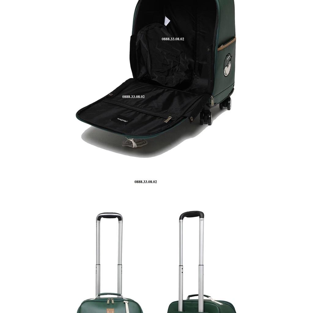 Túi Đựng Đồ Golf Malbon Có Bánh xe Da PU Cao Cấp