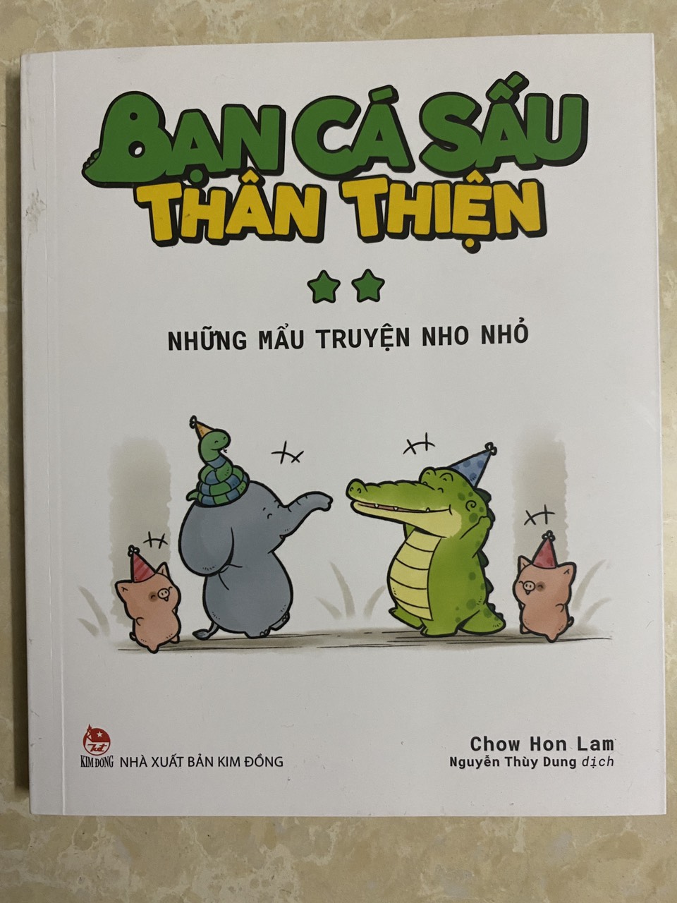 COMBO BẠN CÁ SẤU THÂN THIỆN (2 QUYỂN)