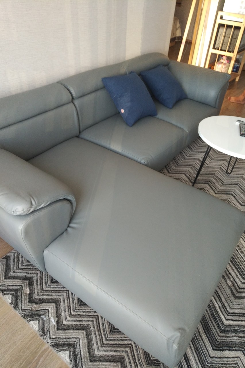 Sofa da góc phải Euro 2020 Juno Sofa 2m4 x 1m5