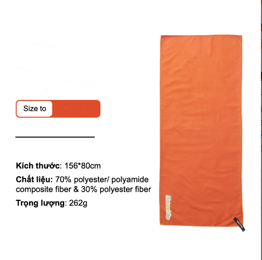 Khăn tắm nhanh khô dành cho NatureHike CNK2300SS010