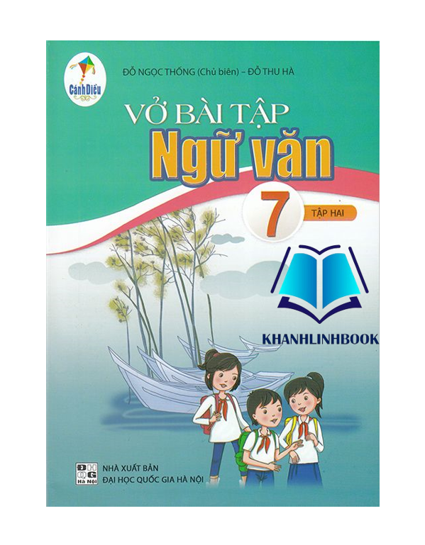 Sách - Combo Vở bài tập Ngữ văn 7 tập 1 + 2