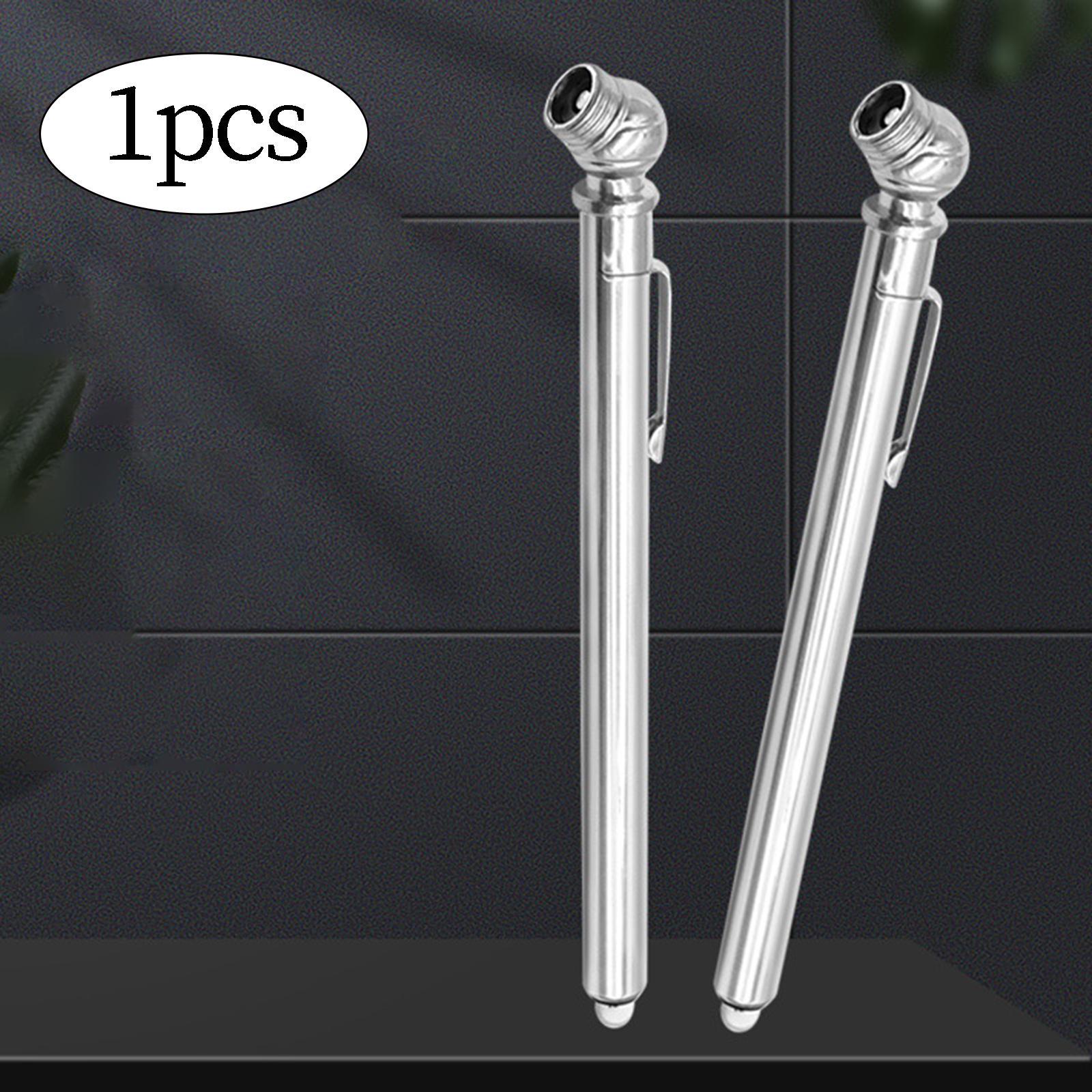 Vehicle Tire Gauge Tire Air Pressure Test Tool Pen Style Simple to Use Compact Clear Scale Durable Tire Pressure Test for Vehicles Auto