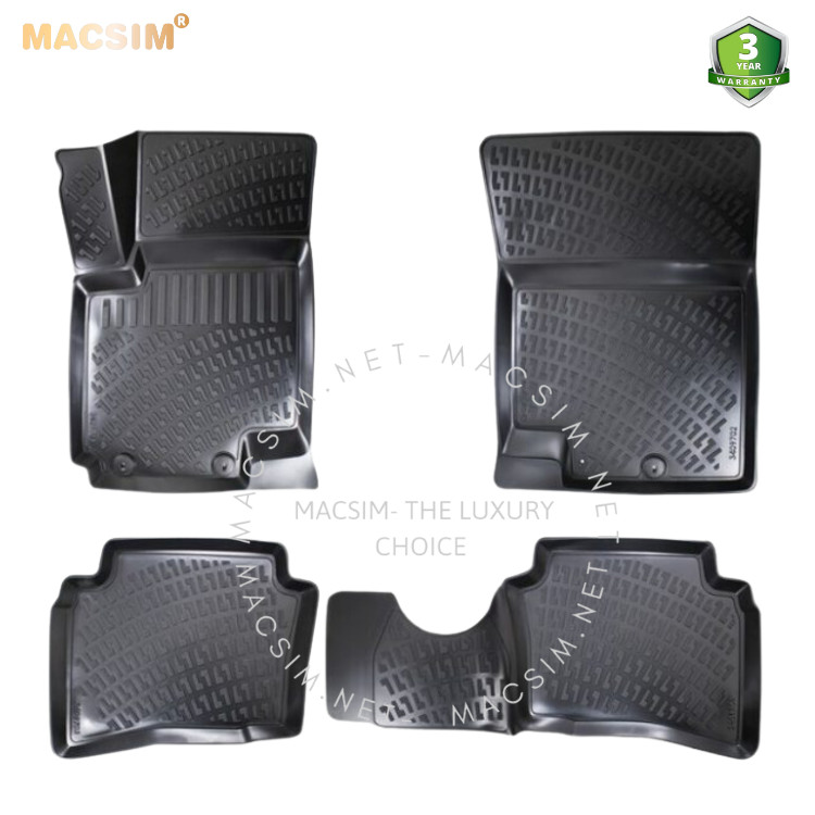 Thảm lót sàn ô tô nhựa TPU Silicon Hyundai I20 first generation 2008-2014 Nhãn hiệu Macsim