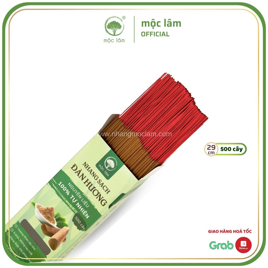 Nhang Sạch Đàn Hương 1500cây - 29cm - Nhang thiên nhiên MỘC LÂM