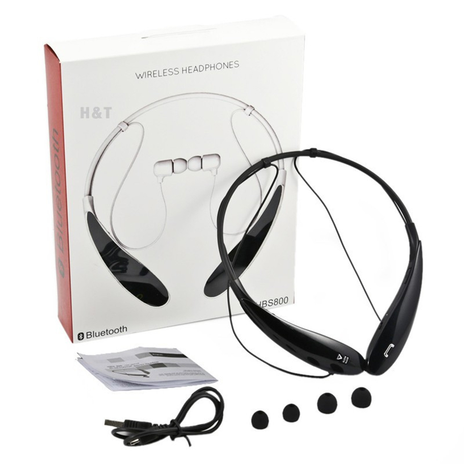 Tai nghe Bluetooth Tai Nghe Không Dây HBS800 Sport Cao Cấp Nghe Có Mic Âm Thanh Sống Động Trung Thực