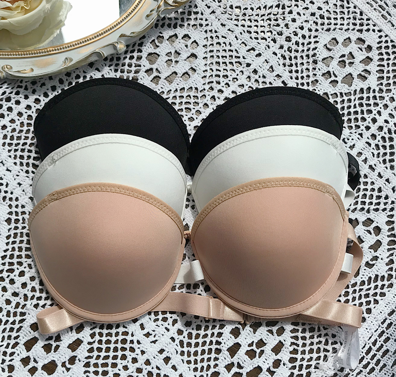 Áo quây/áo ngực nữ không dây/áo lót quây dây/áo ngực mặc váy cúp ngực nâng ngực, dây lưng mảnh cá tính khoe lưng trần gợi cảm và năng động LYEA027