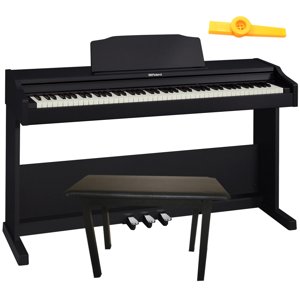 Đàn Piano Điện Roland RP102 (Digital Piano RP-102) - Kèm Ghế Piano và Kèn Kazoo DreamMaker