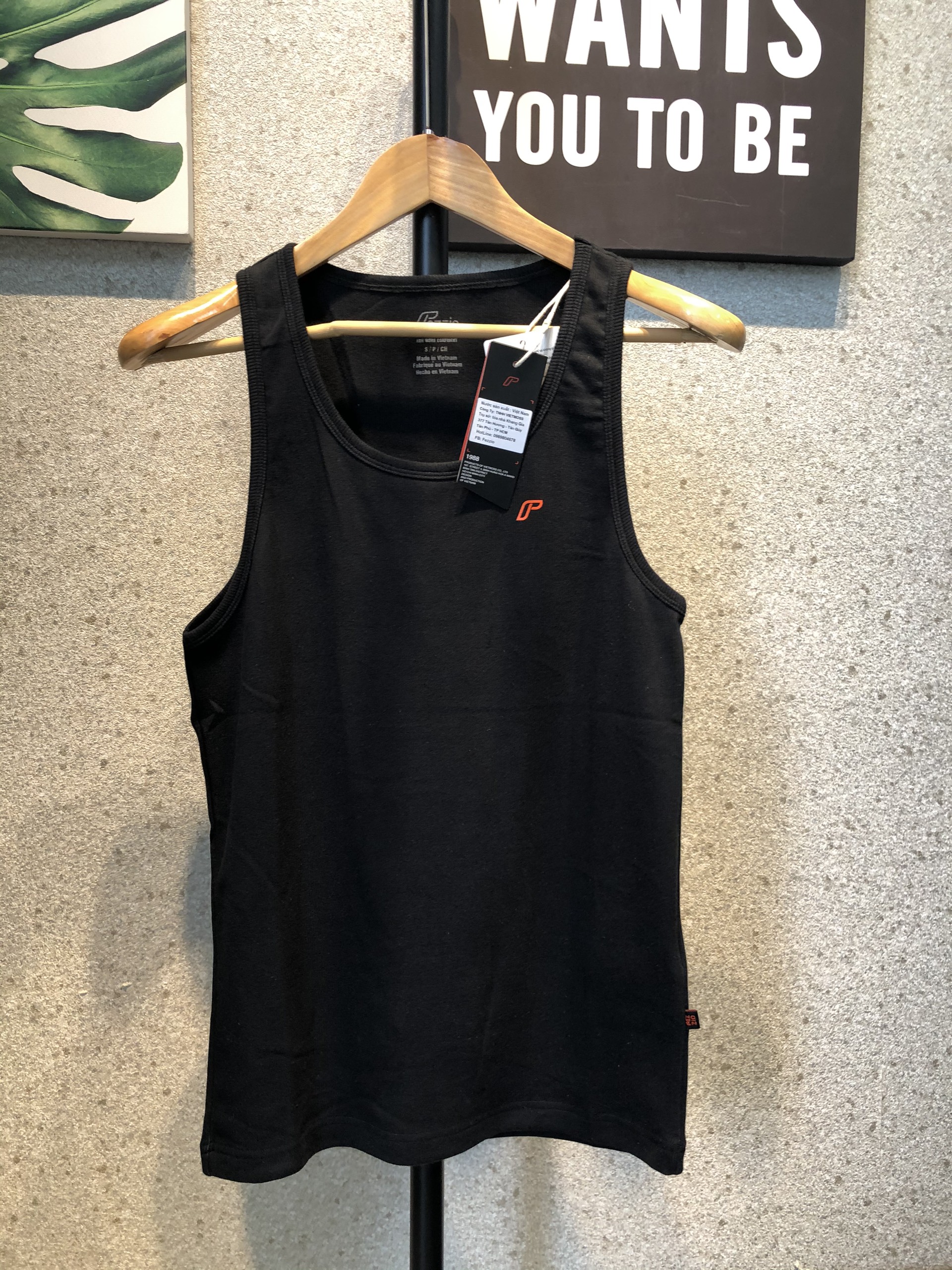 Combo 3 áo thun gân 3 lỗ, áo tank top, áo nam tập gym chất cotton thương hiệu Fezzio