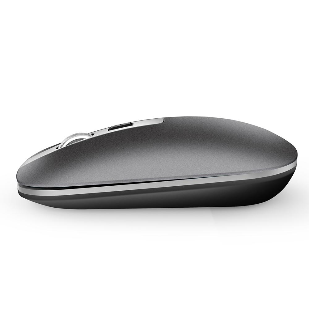 Chuột không dây có thể sạc lại M30 2.4GHz 1600DPI Kim loại cuộn cho văn phòng làm việc