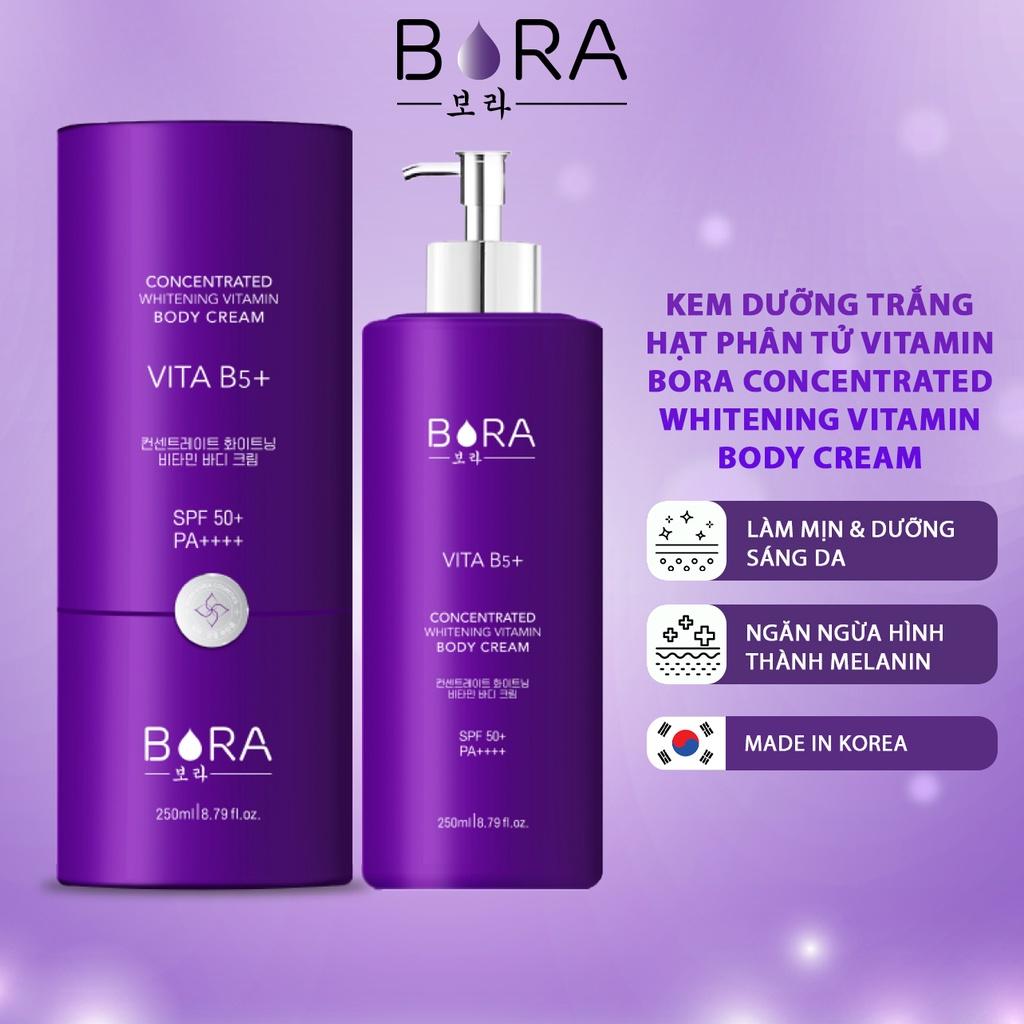 Kem dưỡng trắng toàn thân Bora Vitamin Body Cream 250ml