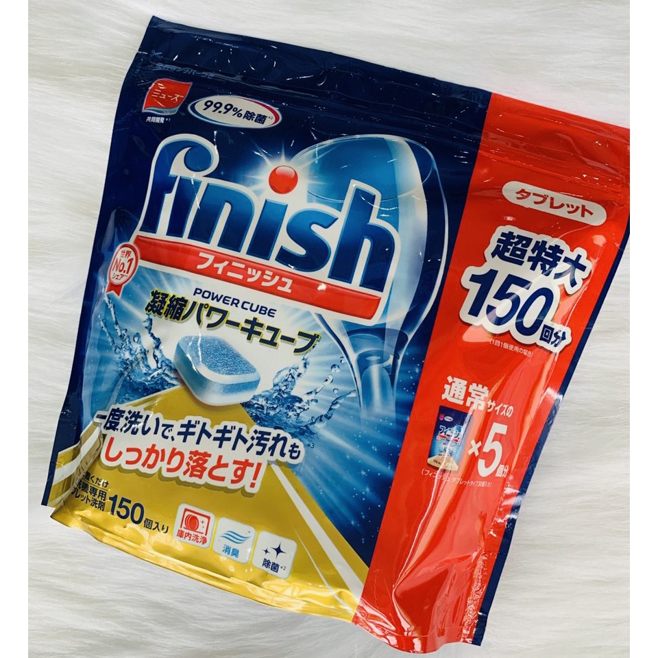 Viên rửa bát Finish Classic mẫu mới