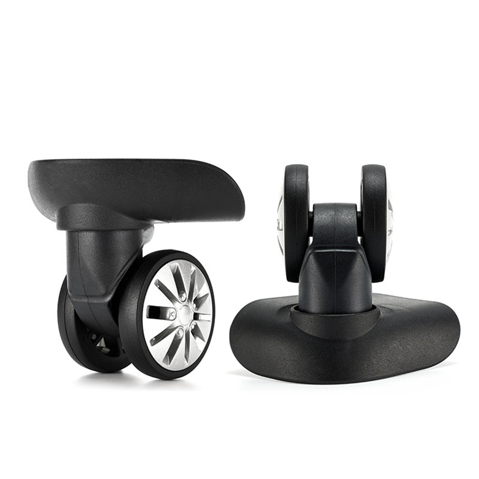4 Pieces Luggage Wheels Quiet Caster Wheels for Travel Bag Trolley Case