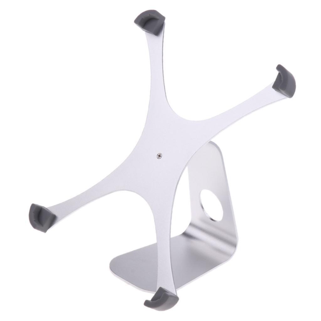 Portable Aluminum Desktop Stand Holder Table Bracket For  Silver