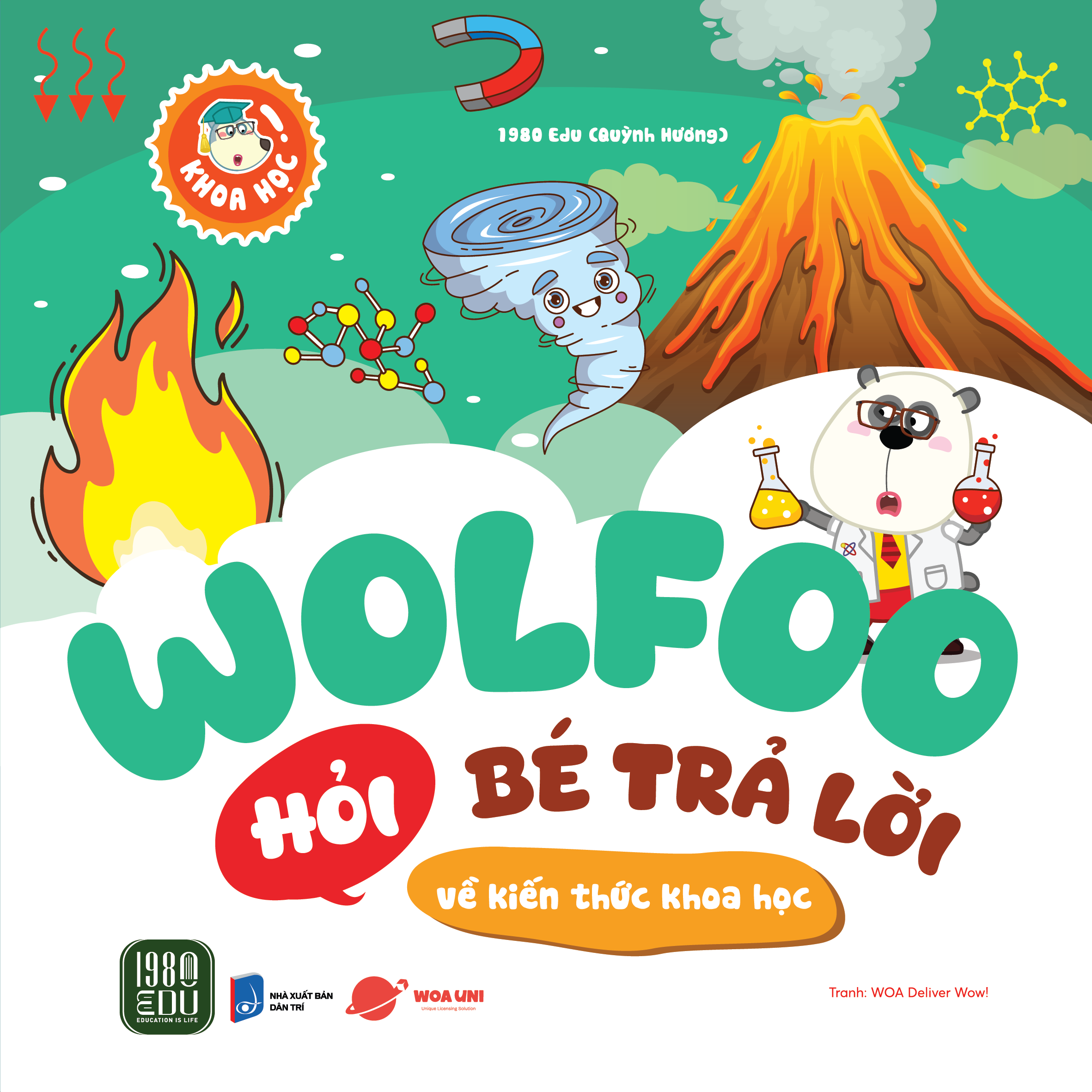 Combo 6 cuốn Wolfoo Hỏi Bé Trả Lời