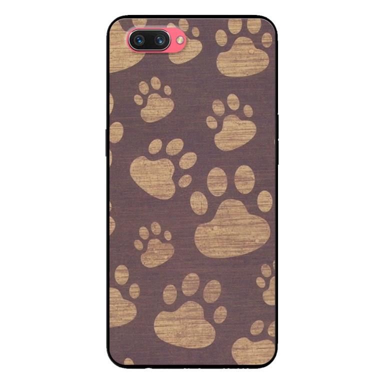 Ốp Lưng in cho Oppo A3s - Realme C1 Mẫu Chân Hình Thú - Hàng Chính Hãng