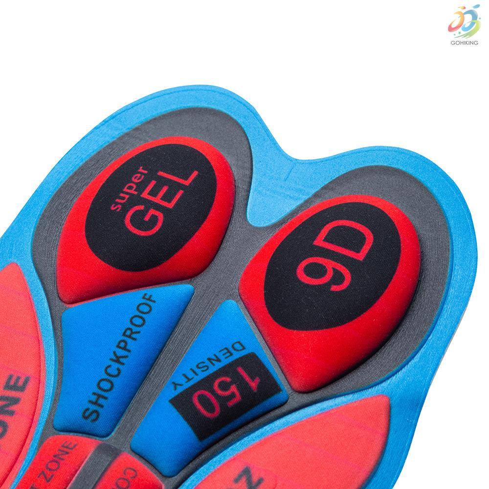 Quần Short Có Mút Đệm Dày Thoáng Khí Co Giãn Cho Nam Nữ Chạy Xe Đạp