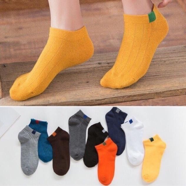 Set 10 Đôi Tất Vớ Nữ Ngắn Cổ Vintage Cổ Bèo Nhiều Màu- ssshop phụ kiện