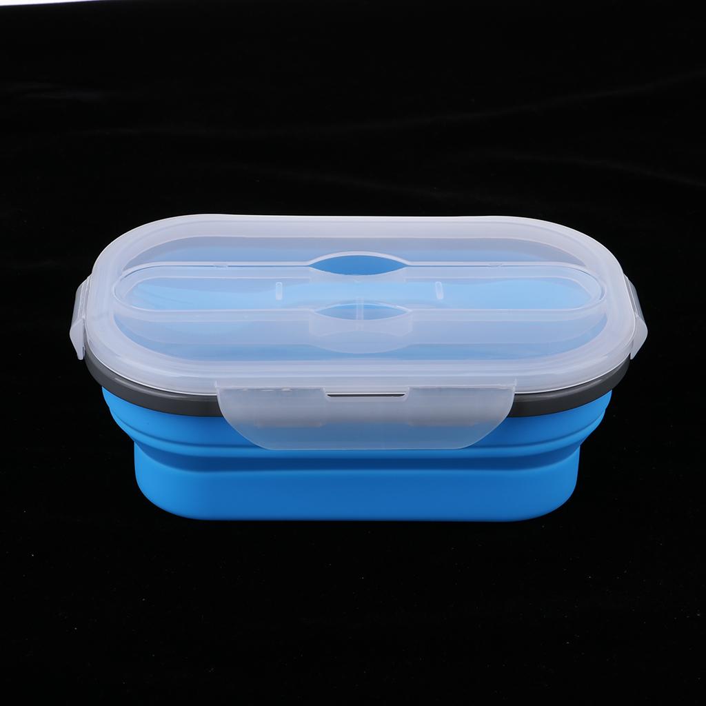 Collapsible Camping Bowl 850ml Outdoor Silicone Travel Bowl for Hiking, Lunch, Picnic Trip, Food-Grade, Space-Saving