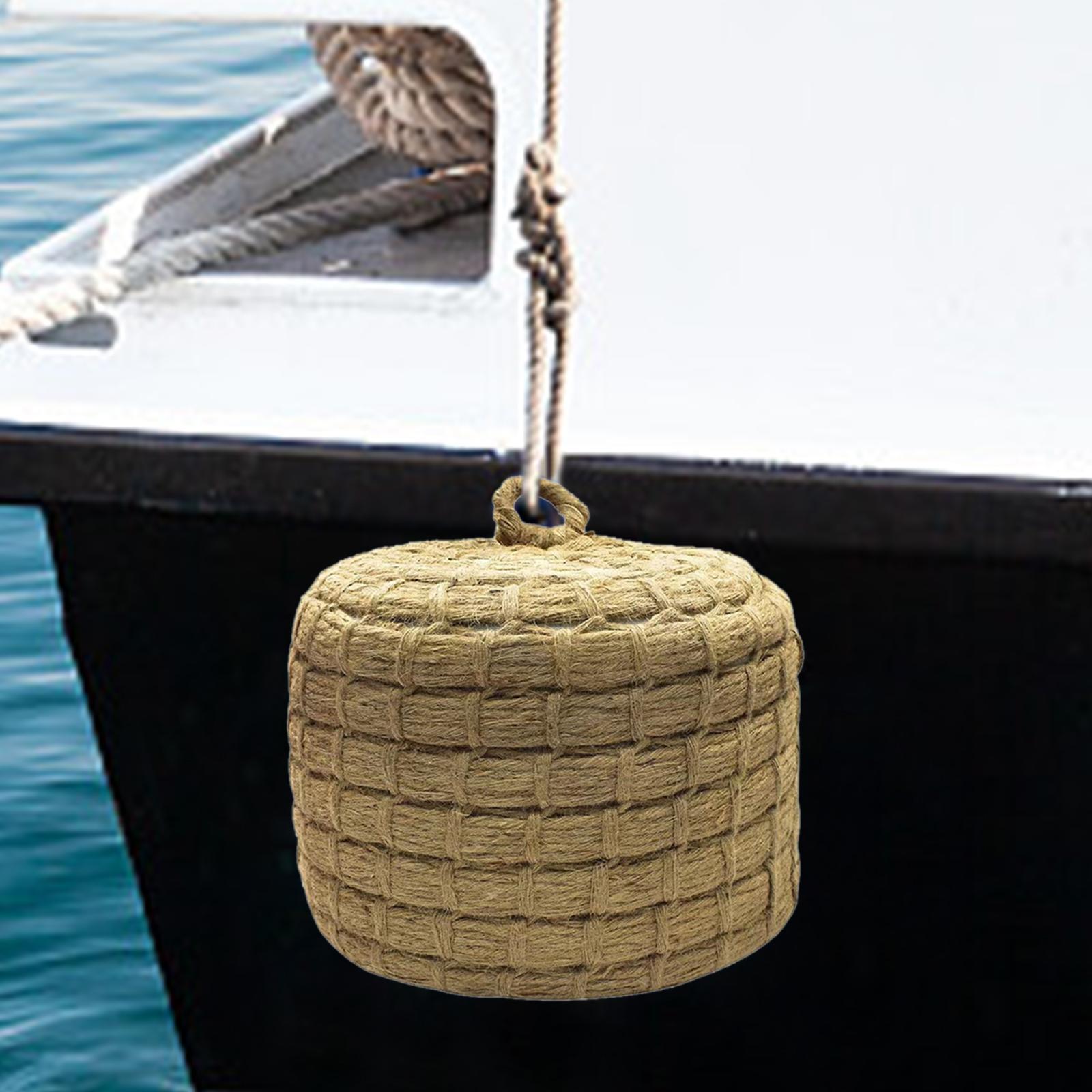 Boat Ball Boat Bumpers Braided Wear Resistant Anti Collision Protection Mooring Buoy Boat Buoy for Yacht Sailboats