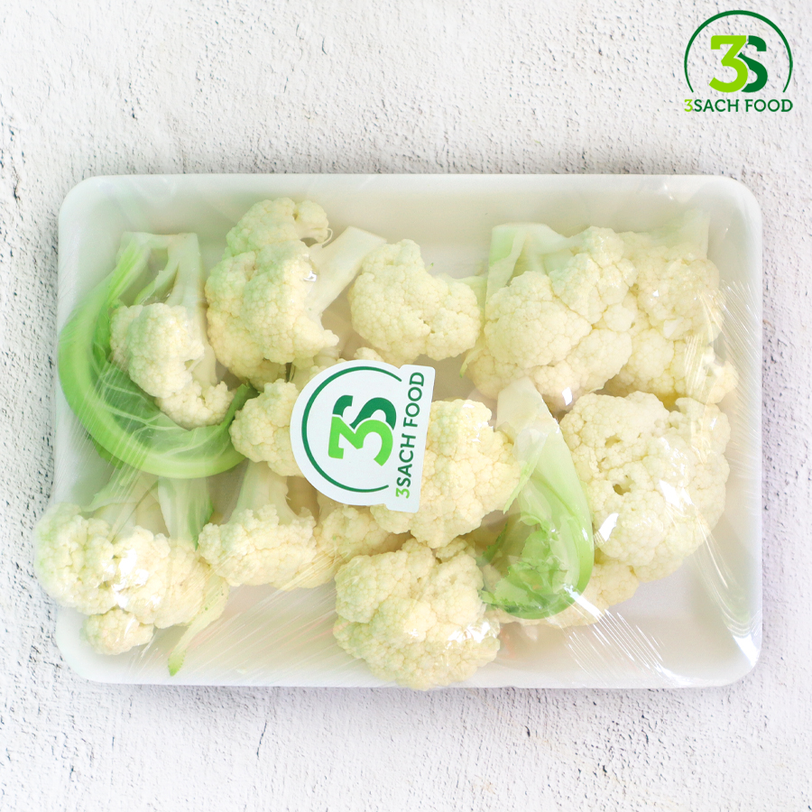 Bông Cải Trắng Cắt Sẵn - Khay 300gr