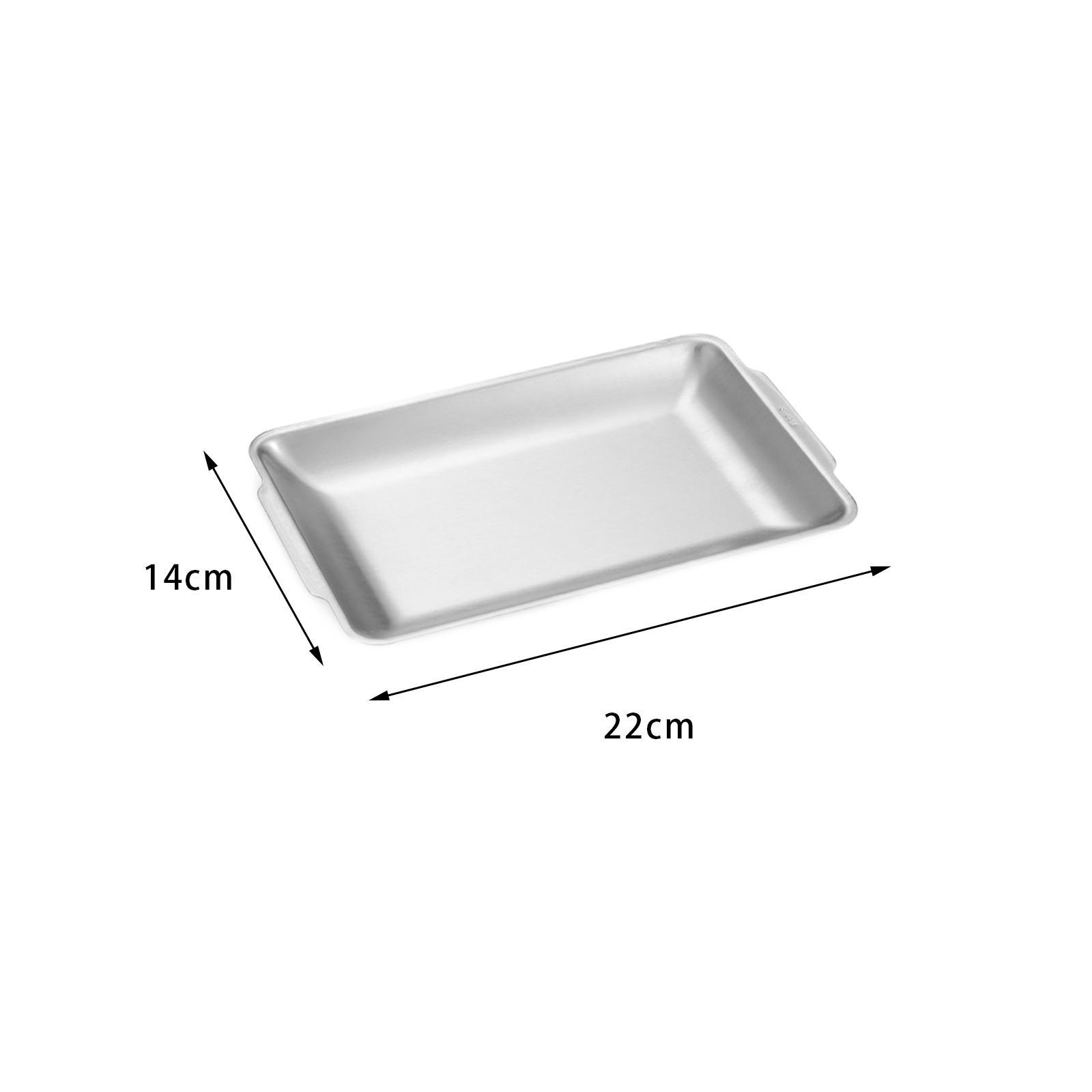 Stainless Steel Serving Tray Snack Food Container for Hotel Restaurant