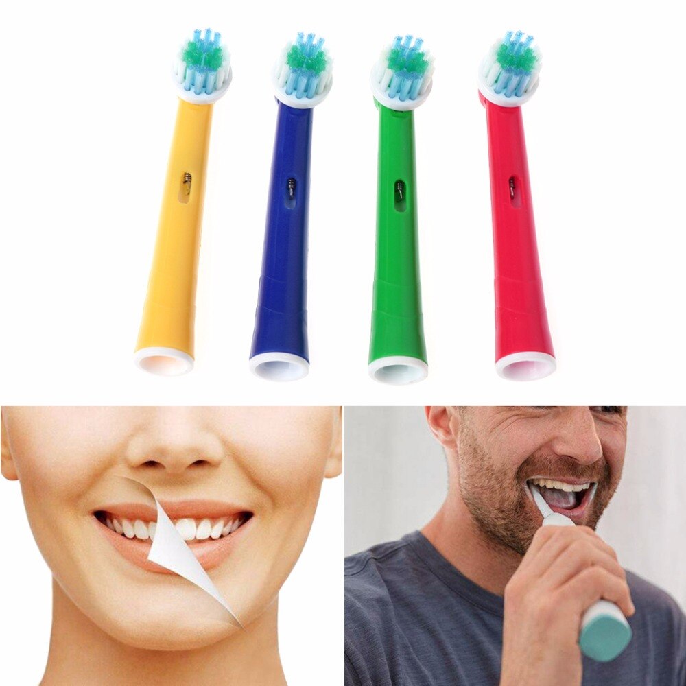 Bộ 4 đầu bàn chải đánh răng điện thay thế cho máy Oral B - Precision,  FlossAction, Gum Care, Sensitive - đánh bật cao răng, răng nhạy cảm, chăm sóc nướu lợi