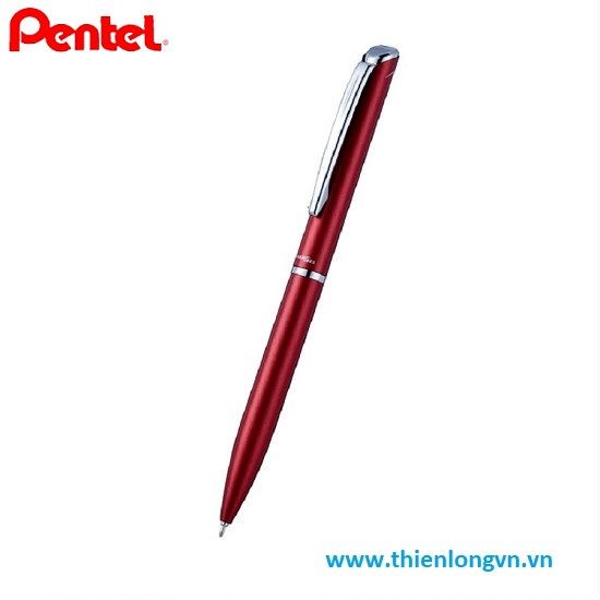 Bút ký cao cấp Pentel Energel - BL2007B thân màu đỏ