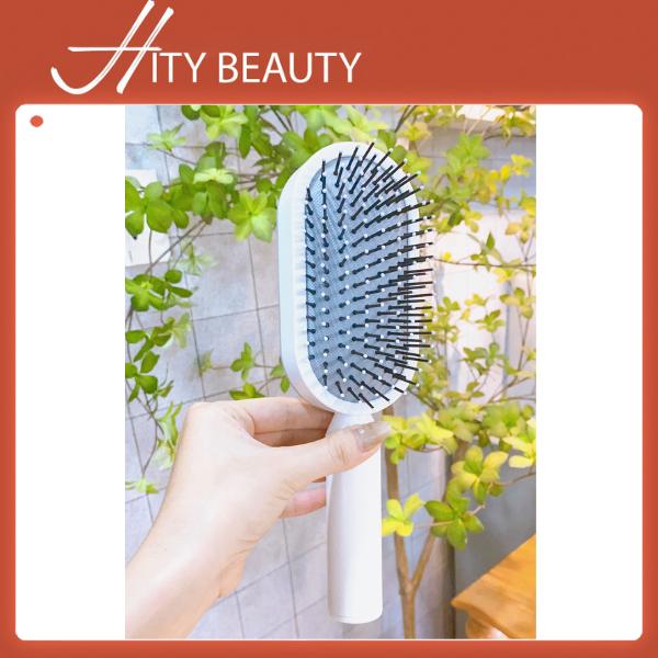 Lược chải tóc chống tĩnh điện mát xa da đầu có túi khí tiện dụng tạo kiểu tóc - Hity Beauty