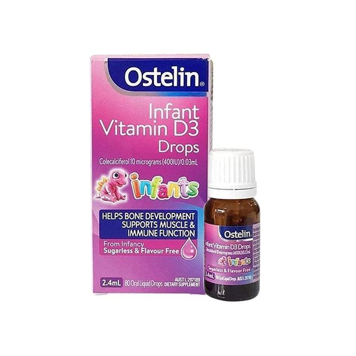 Vitamin D3 Drops Ostelin (0-12Y)