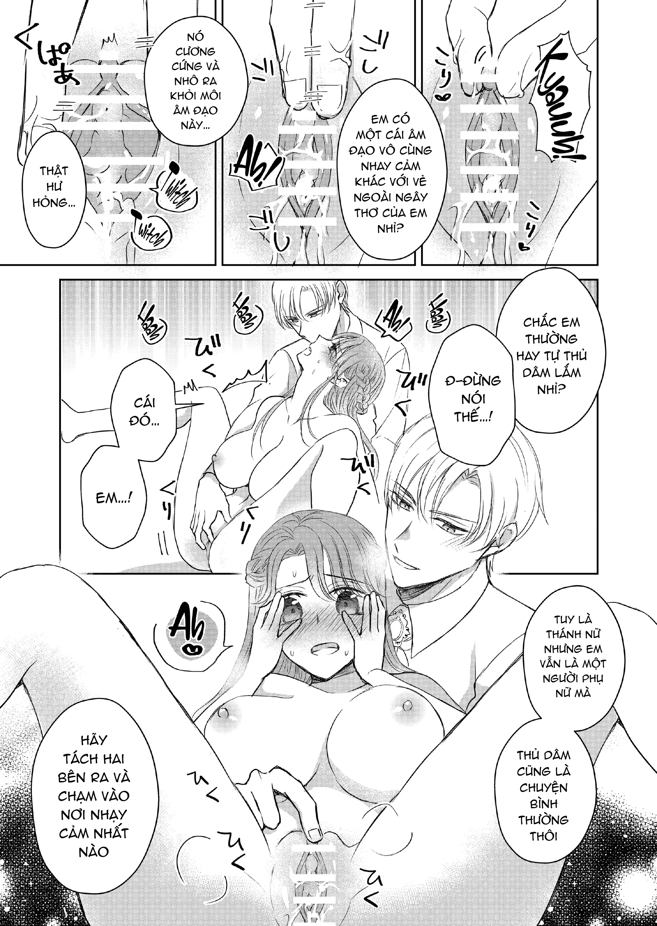 thánh nữ chữa lành đã say đắm việc sinh sản với người chồng hiệp sĩ ưu tú của mình chapter 1.1 11