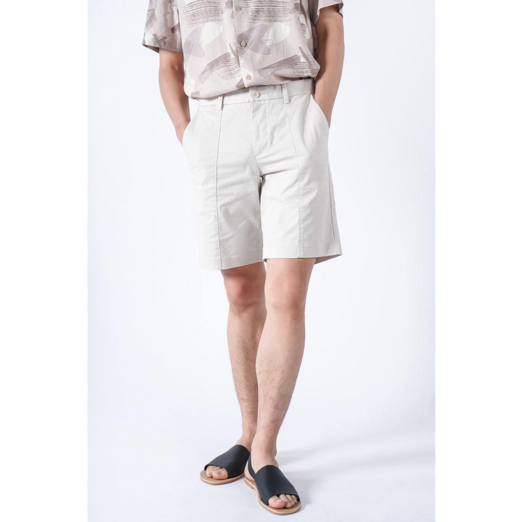 QUẦN SHORT KAKI rã thân trước. STRAIGHT FORM - 10S21PSH010 LASTORE MENSWEAR