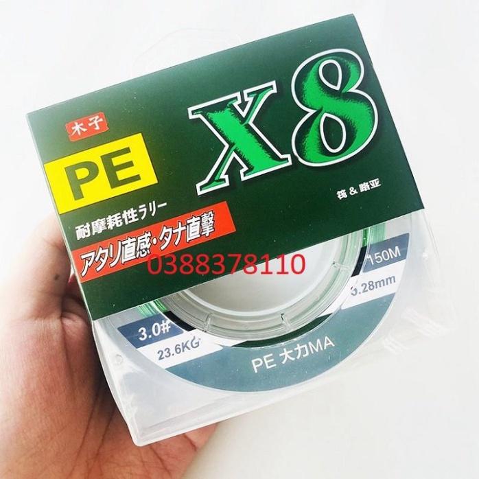 Sale to Dây Dù Dây Dù Câu Cá PE Lure X8 Dài 150m - xả hàng tồn