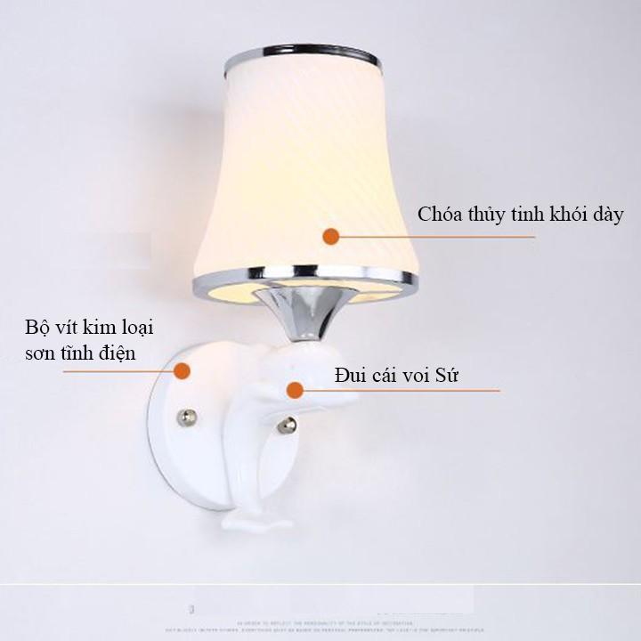 COMBO 2 ĐÈN TƯỜNG TRANG TRÍ TRONG NHÀ SIÊU RẺ - KÈM BÓNG LED