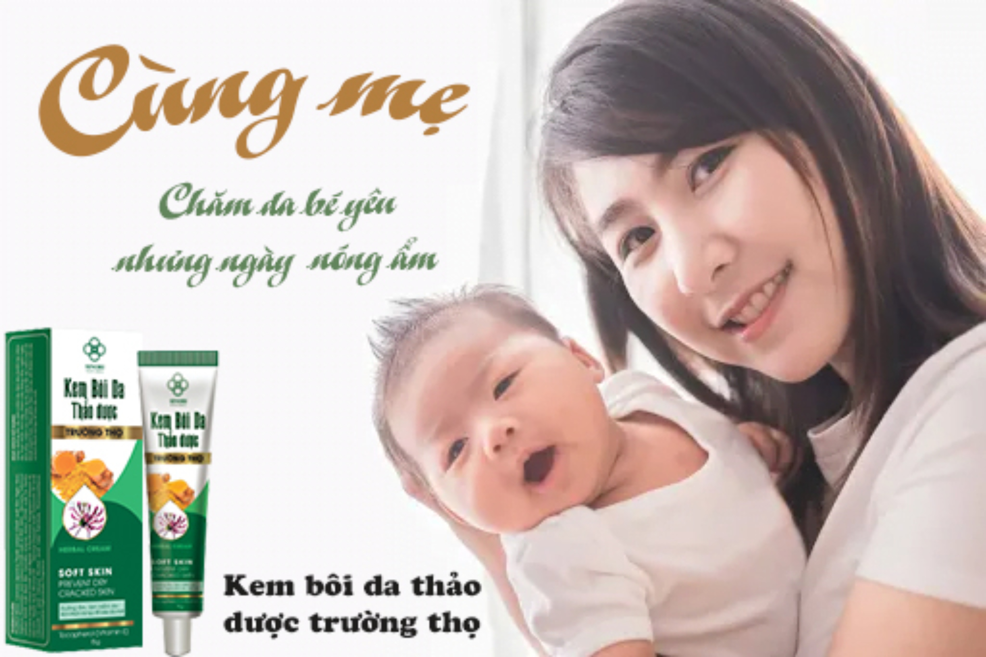 KEM BÔI DA THẢO DƯỢC TRƯỜNG THỌ SINORI HỖ TRỢ CÁC BỆNH VIÊM DA CƠ ĐỊA, VẢY NẾN VÀ Á SỪNG - TUÝP 15G