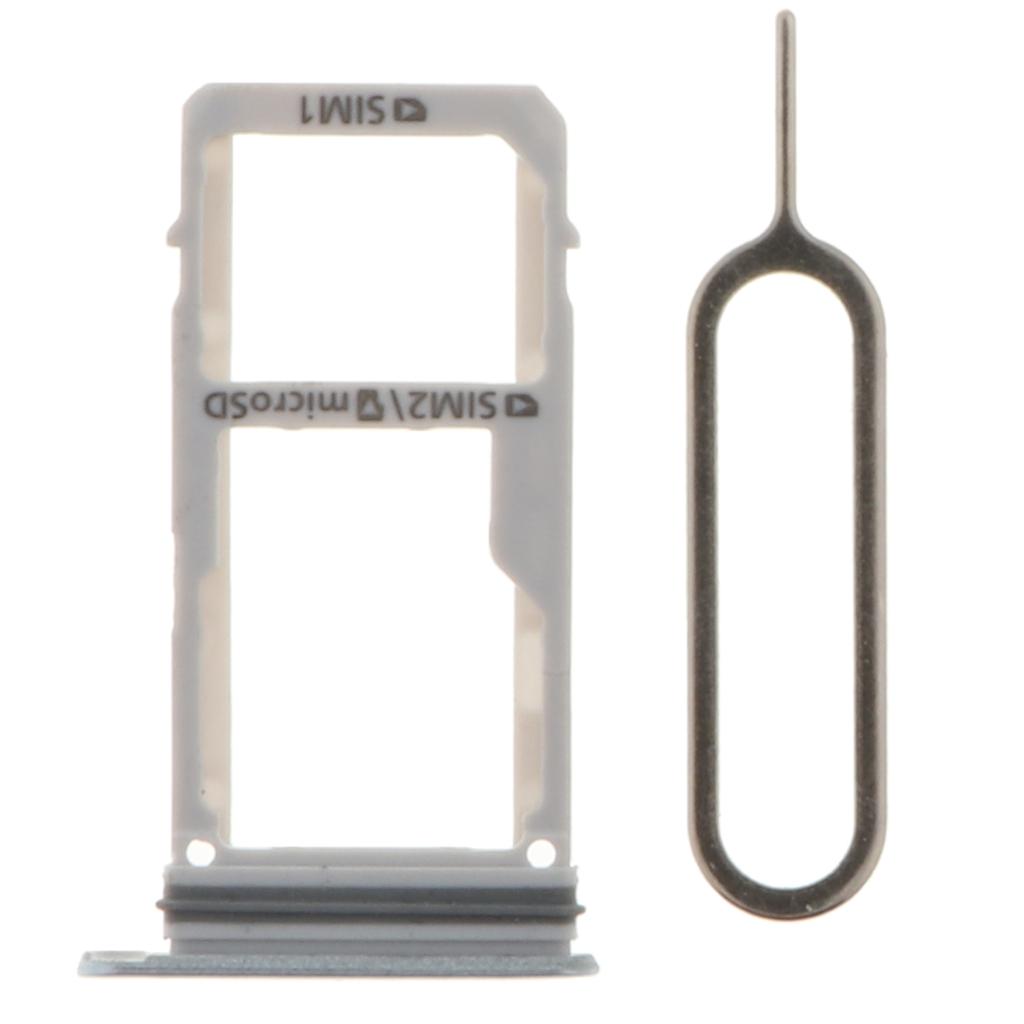 Phone Sim Card Holder Slot Tray Replacement for Samsung A3 2017 A320 black