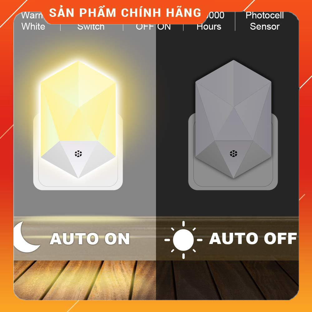 Đèn ngủ cảm ứng led ánh sáng vàng 1W,Đèn ngủ cảm ứng thông minh thiết kế hiện đại,tiết kiệm điện, sang trọng