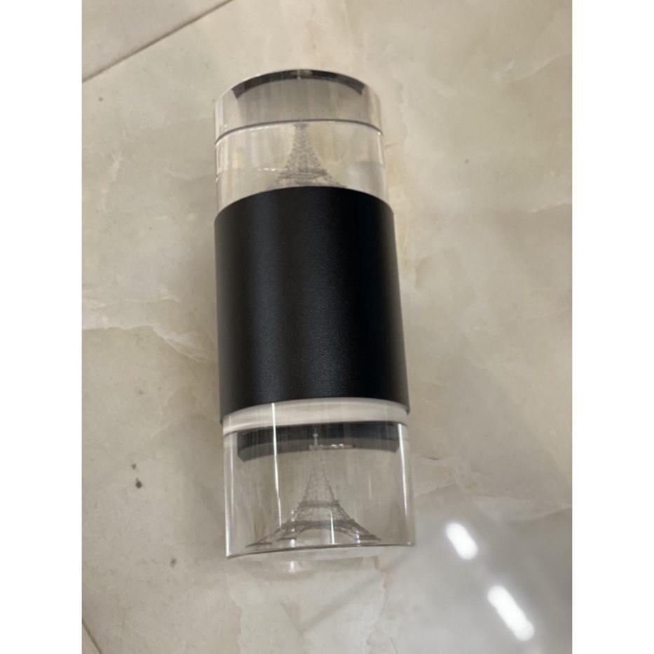 Đèn Tường Pha Lê 2 Đầu Chống Nước, Đèn Trang Trí Nội Thất/ Ngoài Trời/Cột Cổng Hiện Đại