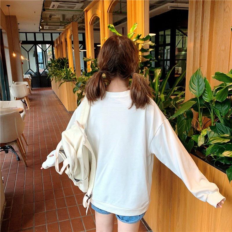 Áo Sweater Thỏ phong cách Ulzzang Hàn Quốc Áo thun dài tay phong cách cá tính CoolZ C009