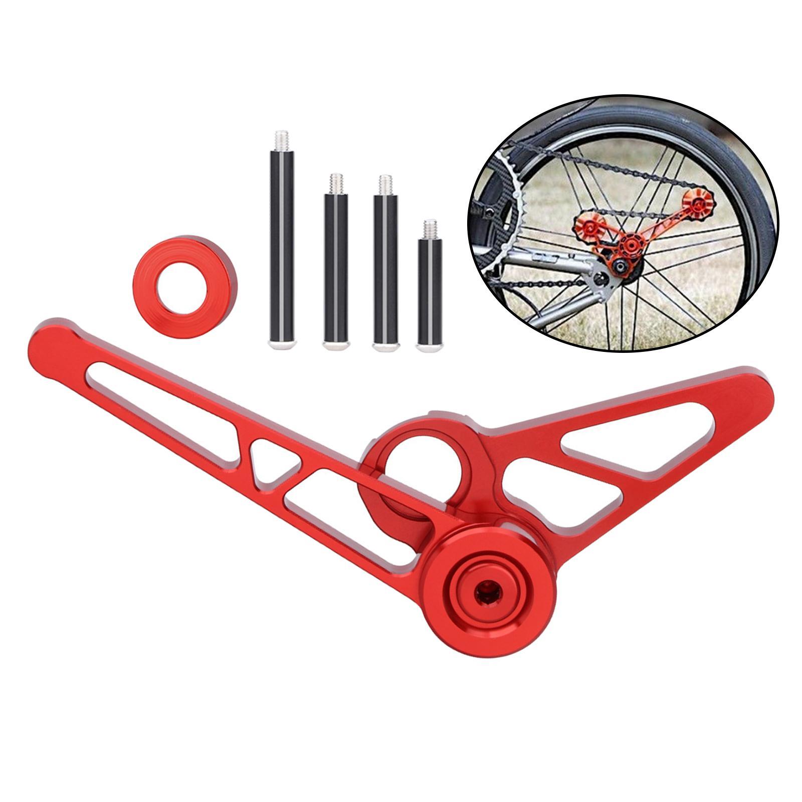 CNC 1-6 Speed Bike Speed Tensioner Protector Cycling Parts Accessories for Folding Bike