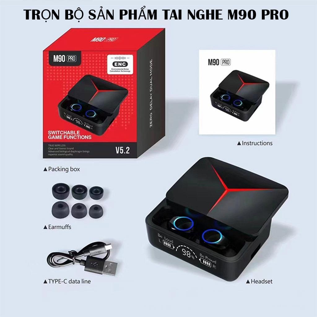 Tai Nghe Bluetooth Gaming Basefast BM90 - Hàng Chính Hãng