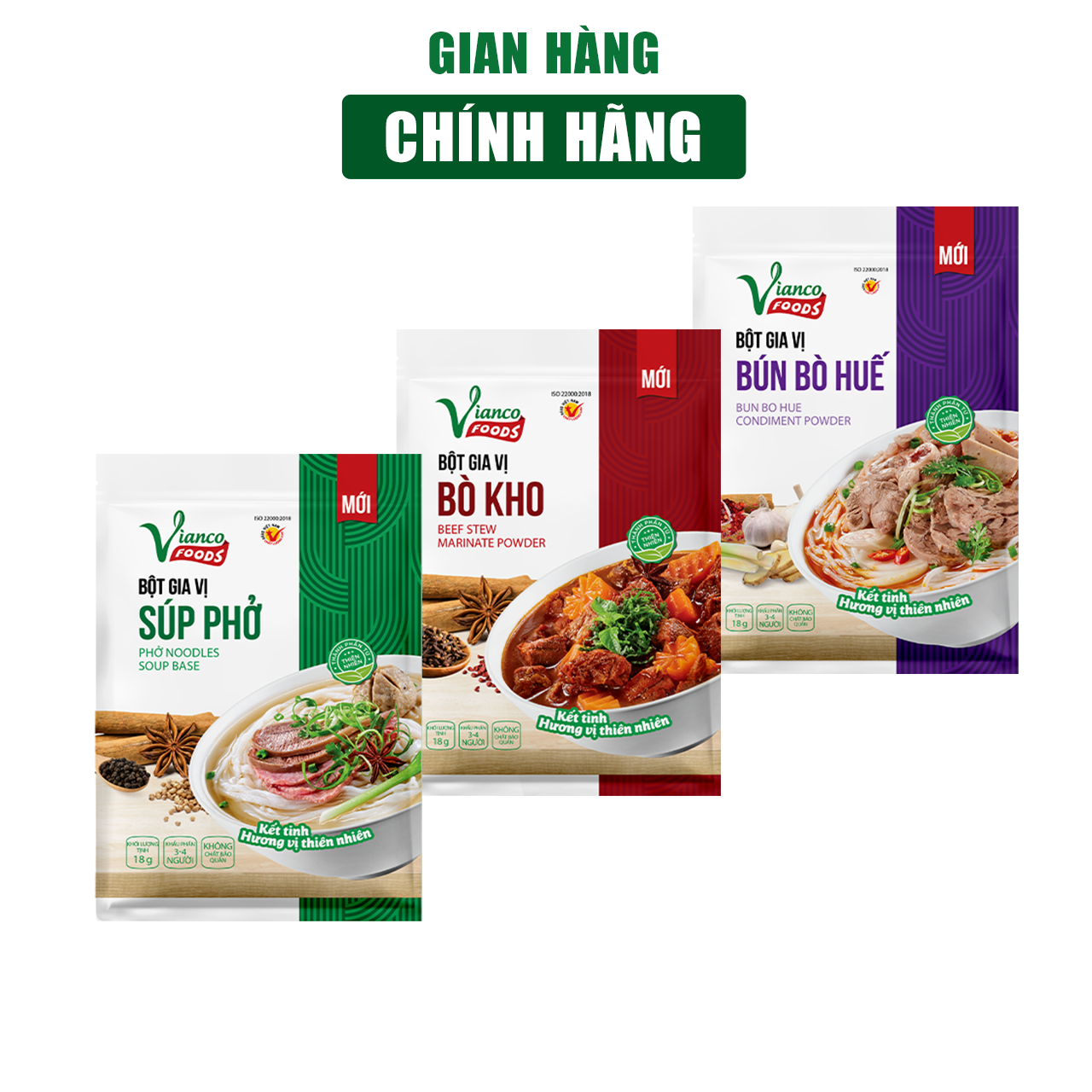 Bột Gia Vị  Chuẩn ViancoFoods 18gr