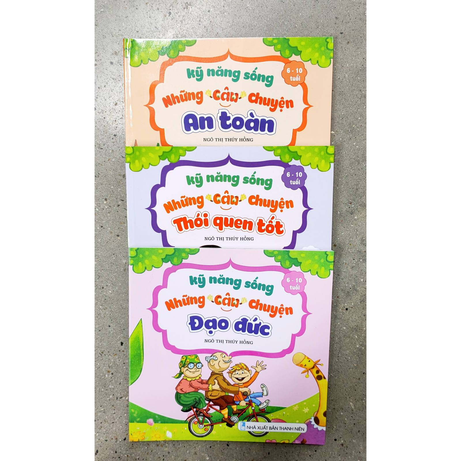 Combo Kỹ năng sống những câu chuyện An Toàn - Thói QuenTốt - Đạo đức