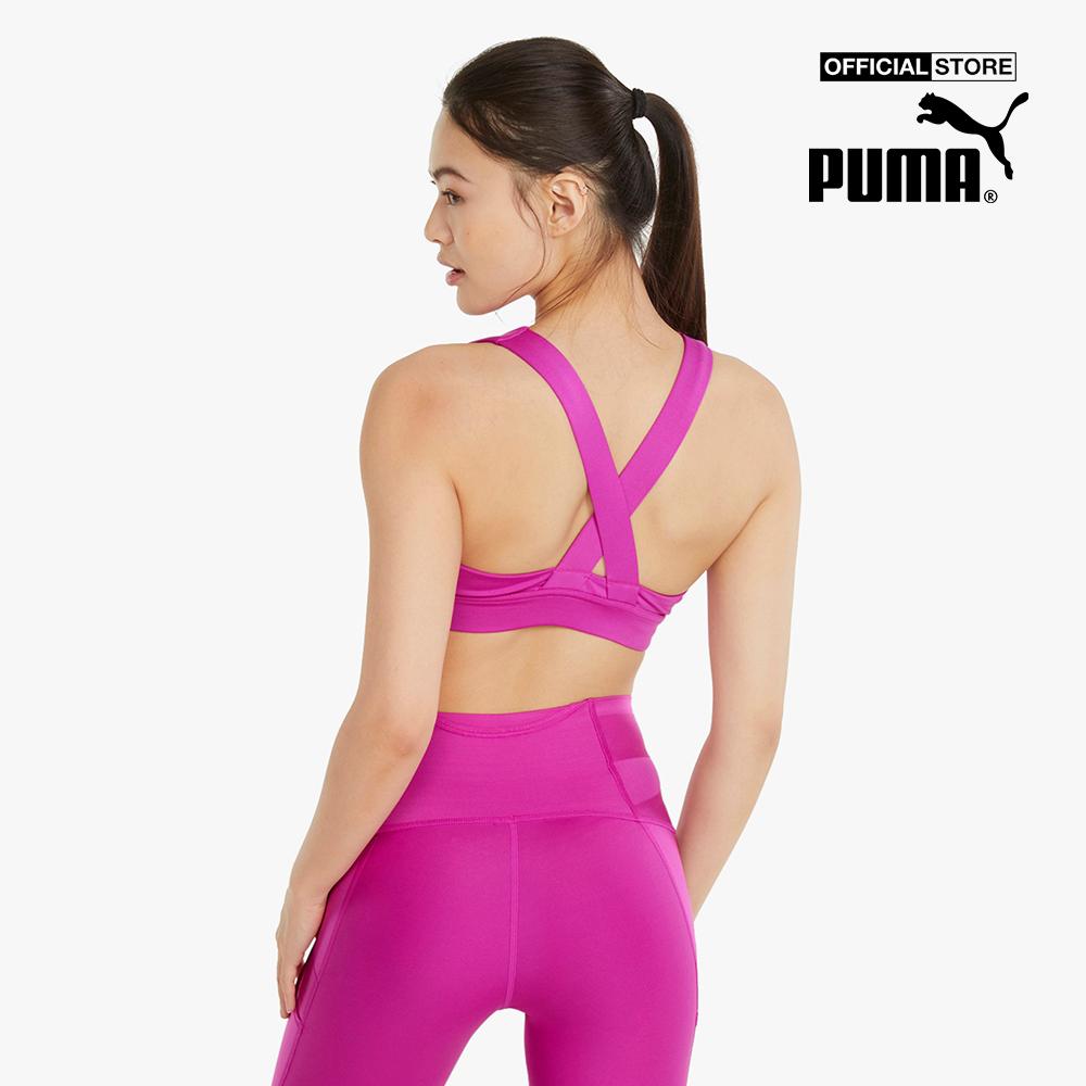 PUMA - Áo bra thể thao nữ Own It Mid Impact Training Sports 521038-13