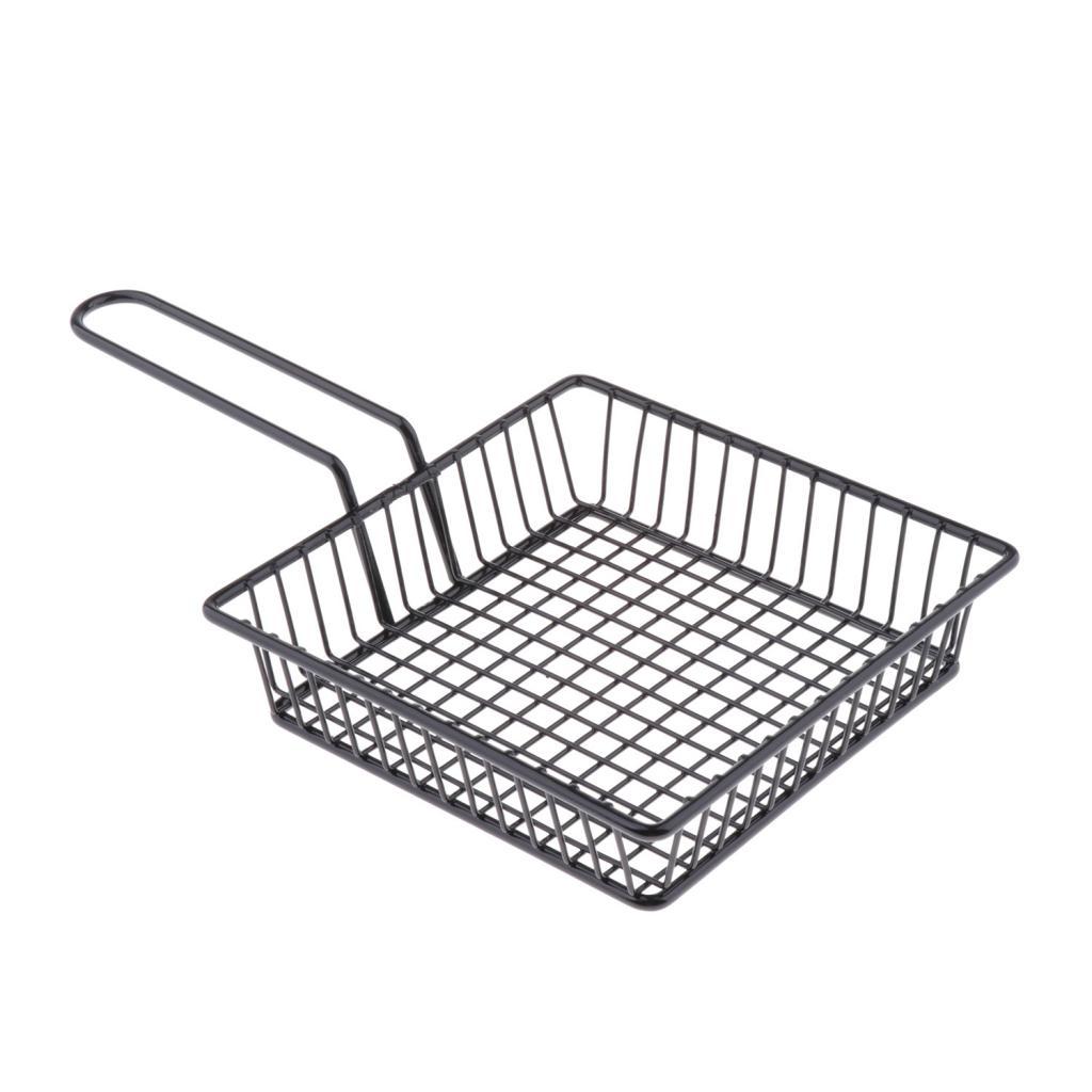 Snack Phục Vụ Giỏ Khoai Tây Chiên Khoai Tây Chiên Món ăn Thiết Bị Tiệc đen