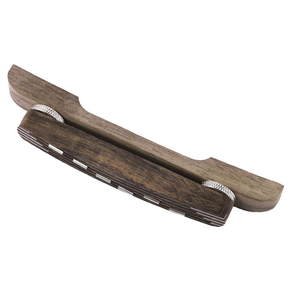 Rosewood Guitar Bridge Mandolin Saddle for Guitars Bass Adjustable