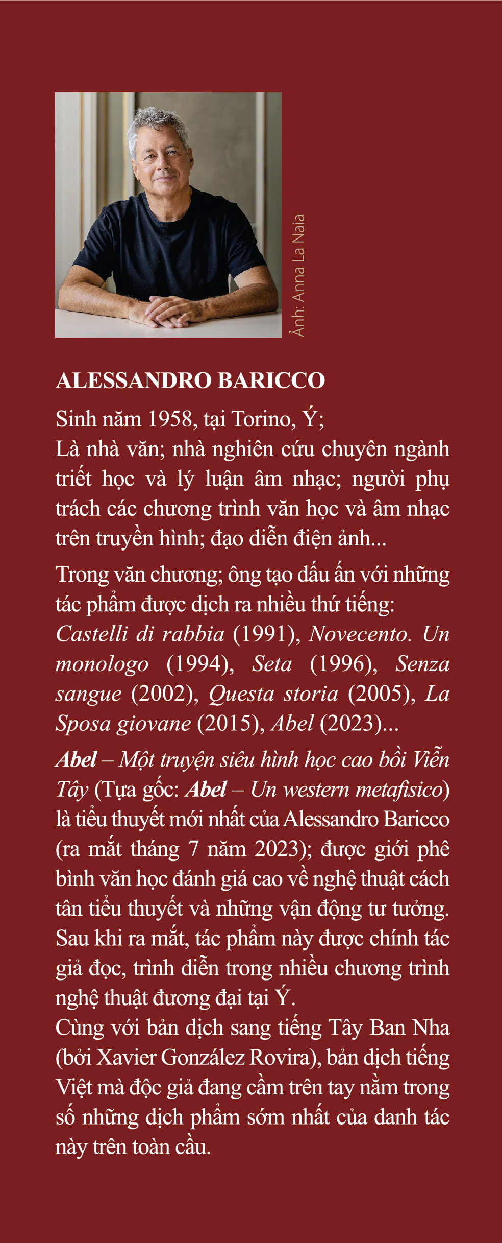 Abel - Một Truyện Siêu Hình Học Cao Bồi Viễn Tây - Alessandro Baricco